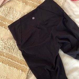Black Lululemon leggings high waist